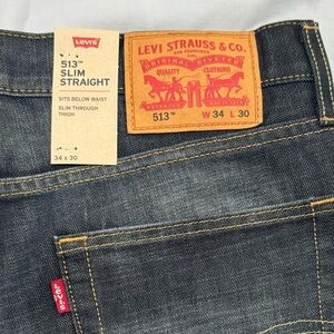 Levi’s 513 Slim Straight Men’s Jeans - 34x30